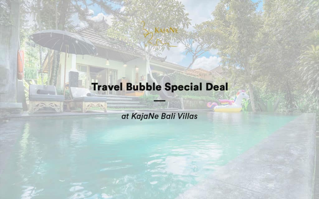Travel Bubble Special Deal at KajaNe Bali Villas- Private Villa Ubud
