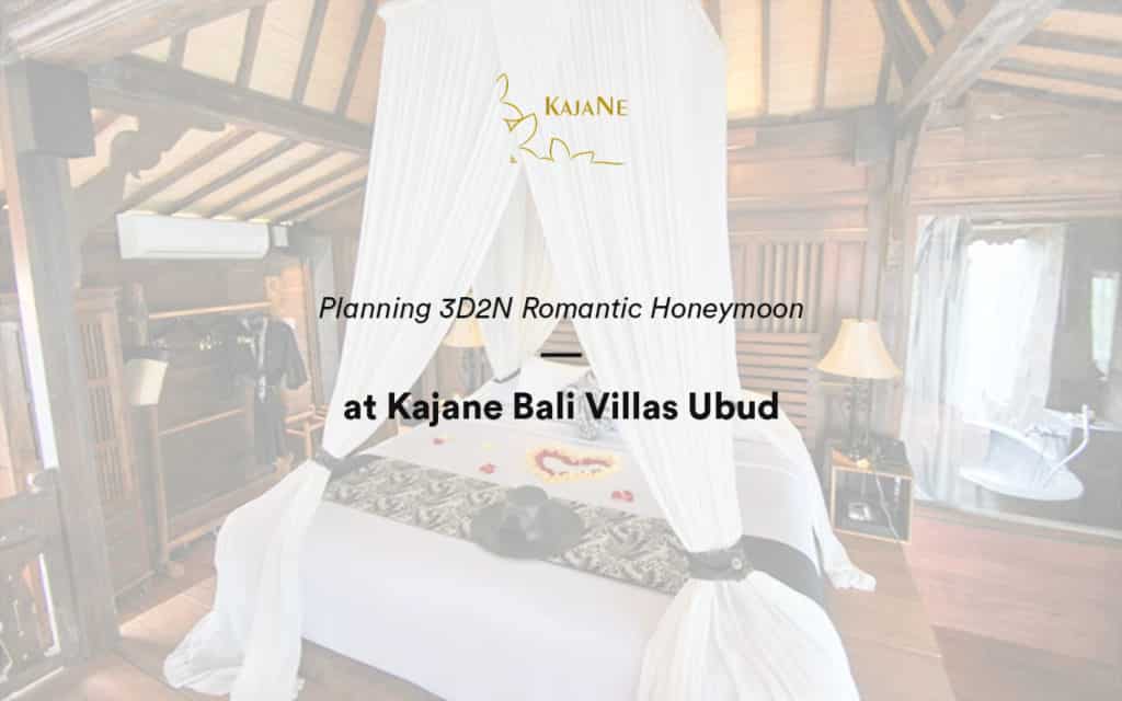 planning 3D2N honeymoon with romantic dinner ubud with KajaNe Bali Villas - The best service for private villa in Ubud and Bali family villas